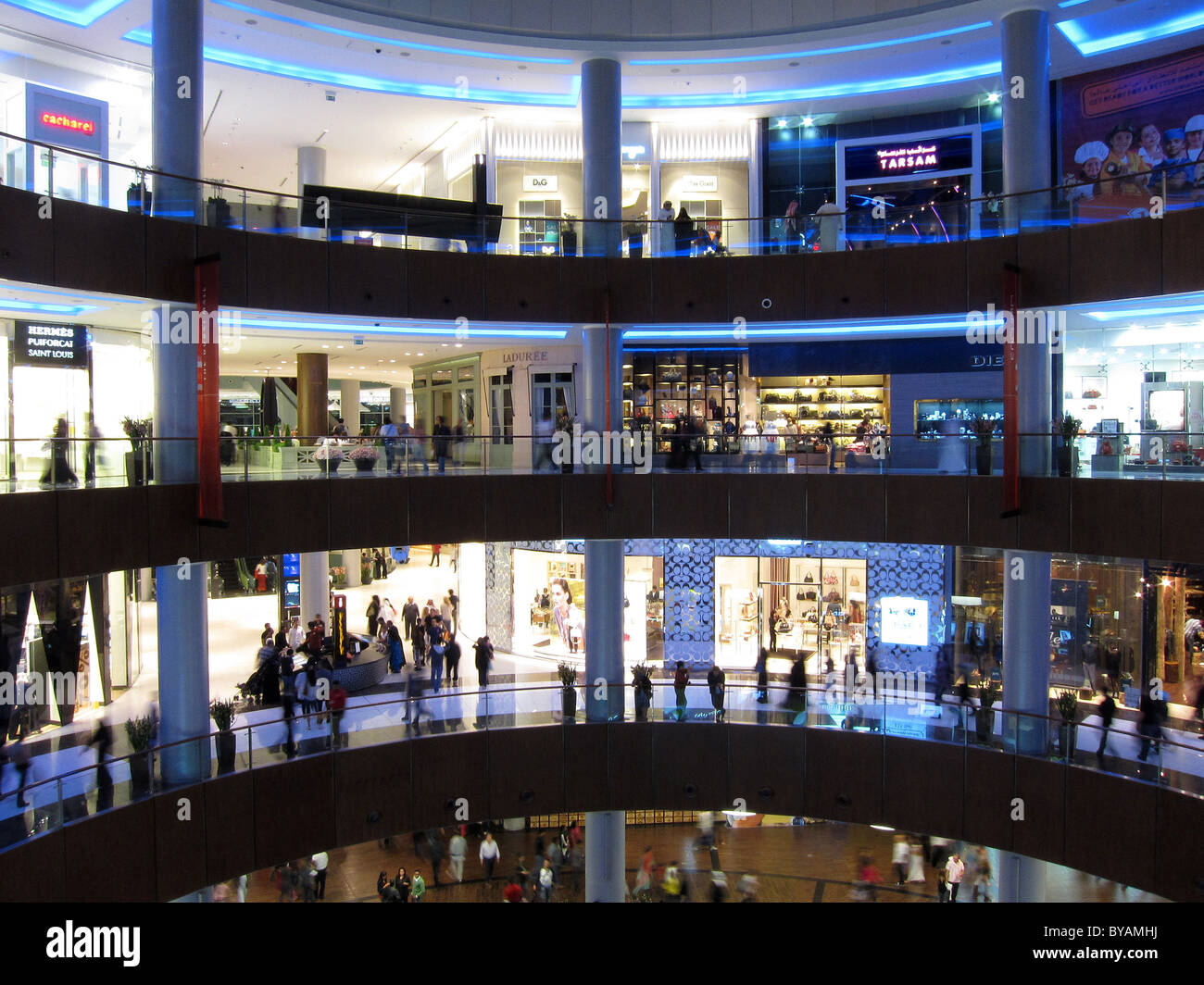 The Dubai Mall Stock Photo Alamy