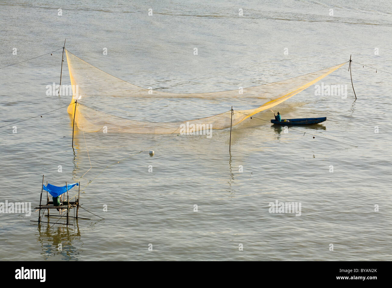 Flew flue fishing net hi-res stock photography and images - Alamy
