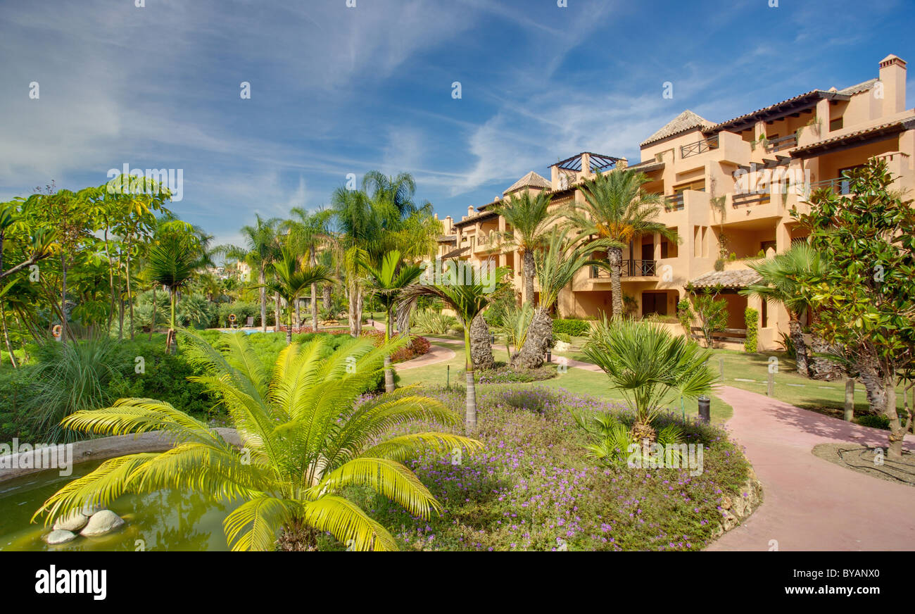 Luxury apartments in Spain Stock Photo Alamy