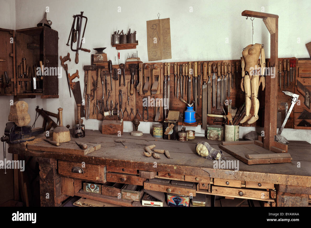 in the puppet theatre collection, Stadtmuseum, city museum