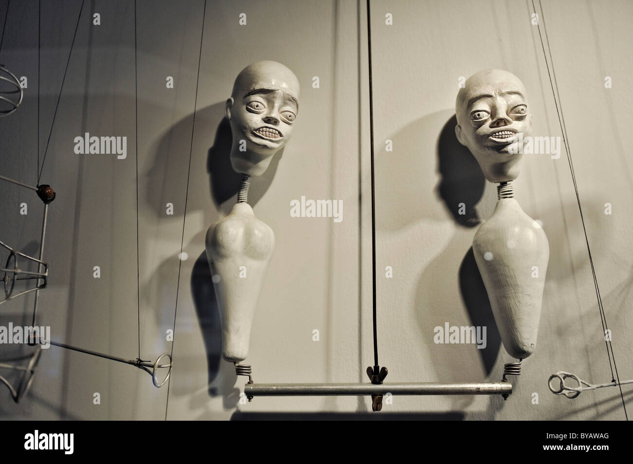 Dolls or puppets in the puppet theatre collection, Stadtmuseum, city