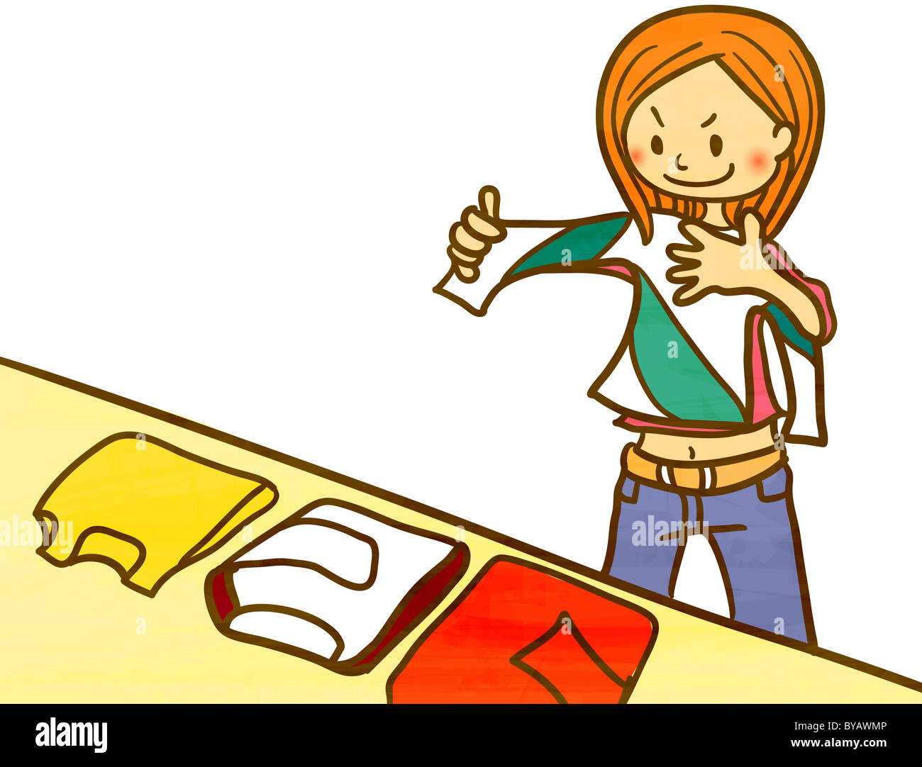 Cartoon Laundry High Resolution Stock Photography and Images Alamy