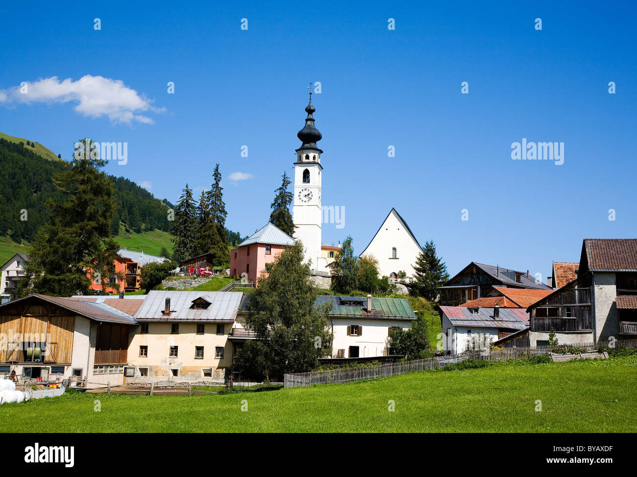 Historic swiss village hi-res stock photography and images - Alamy