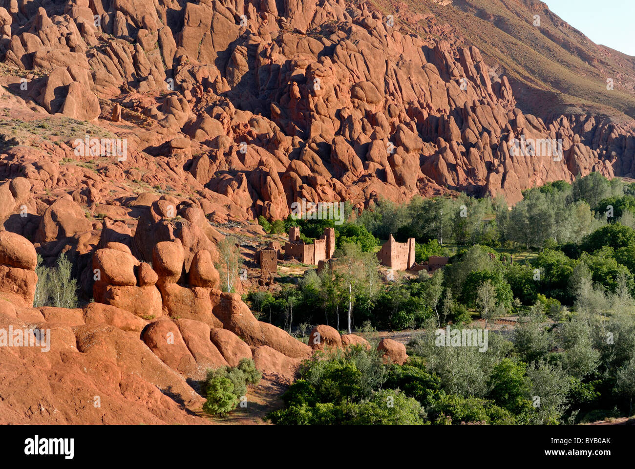 Kasbah, Dades Gorge, Morocco, Africa Stock Photo