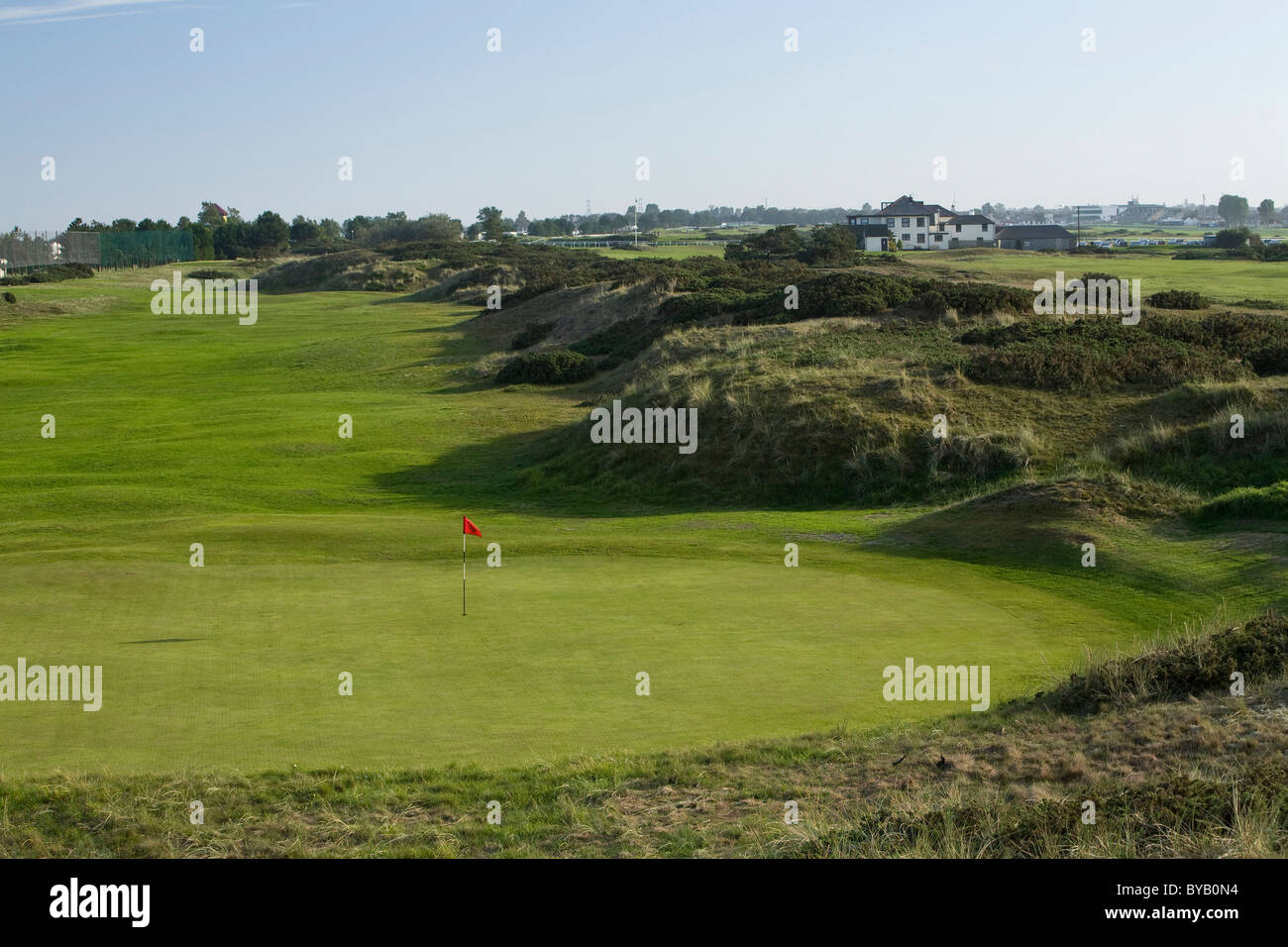 Caister golf course (south view Stock Photo Alamy