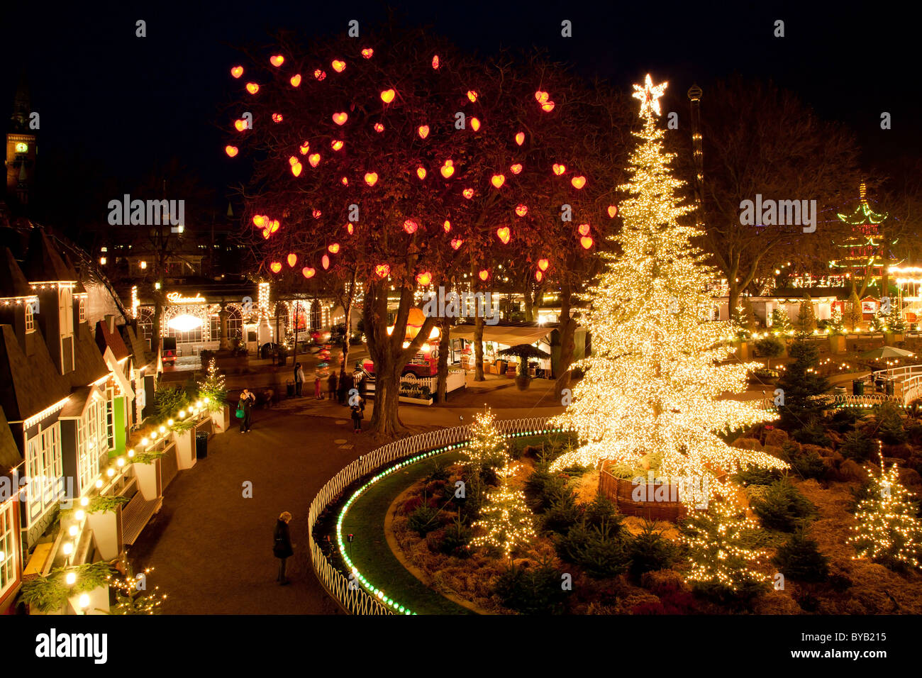 Danish christmas tree hires stock photography and images Alamy