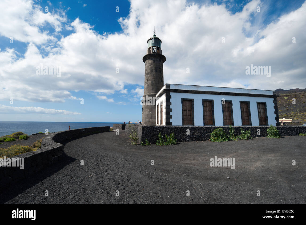 Lighthouse, Punto de Fuencaliente, La Palma, Canary islands, spain Stock Photo