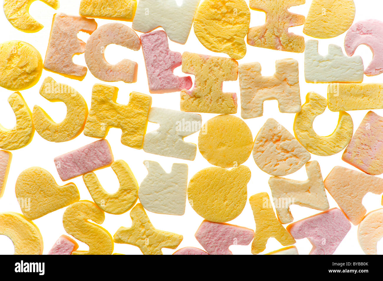 Sweets With Letters Alphabet Candy High Resolution Stock Photography and Images - Alamy