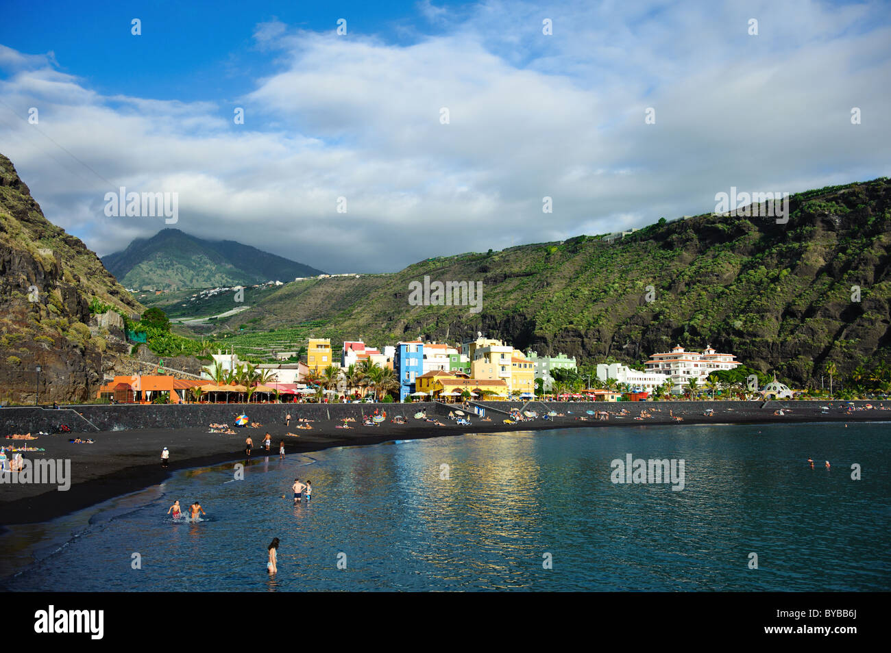 Tazacorte, La Palma, Canary islands, Spain Stock Photo