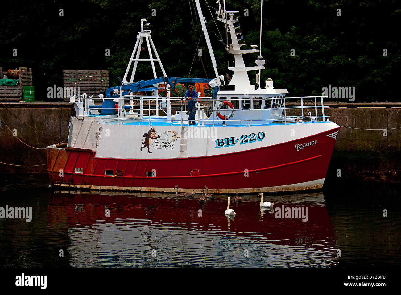 Eyemouth scotland fishing boat hires stock photography and images Alamy