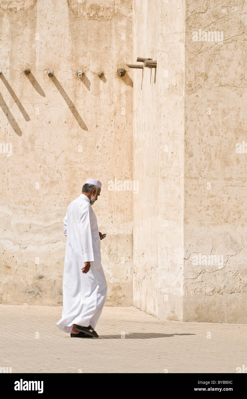 Historic district of Sharjah City, Emirate of Sharjah, United Arab Emirates, Middle East, Southwest Asia Stock Photo