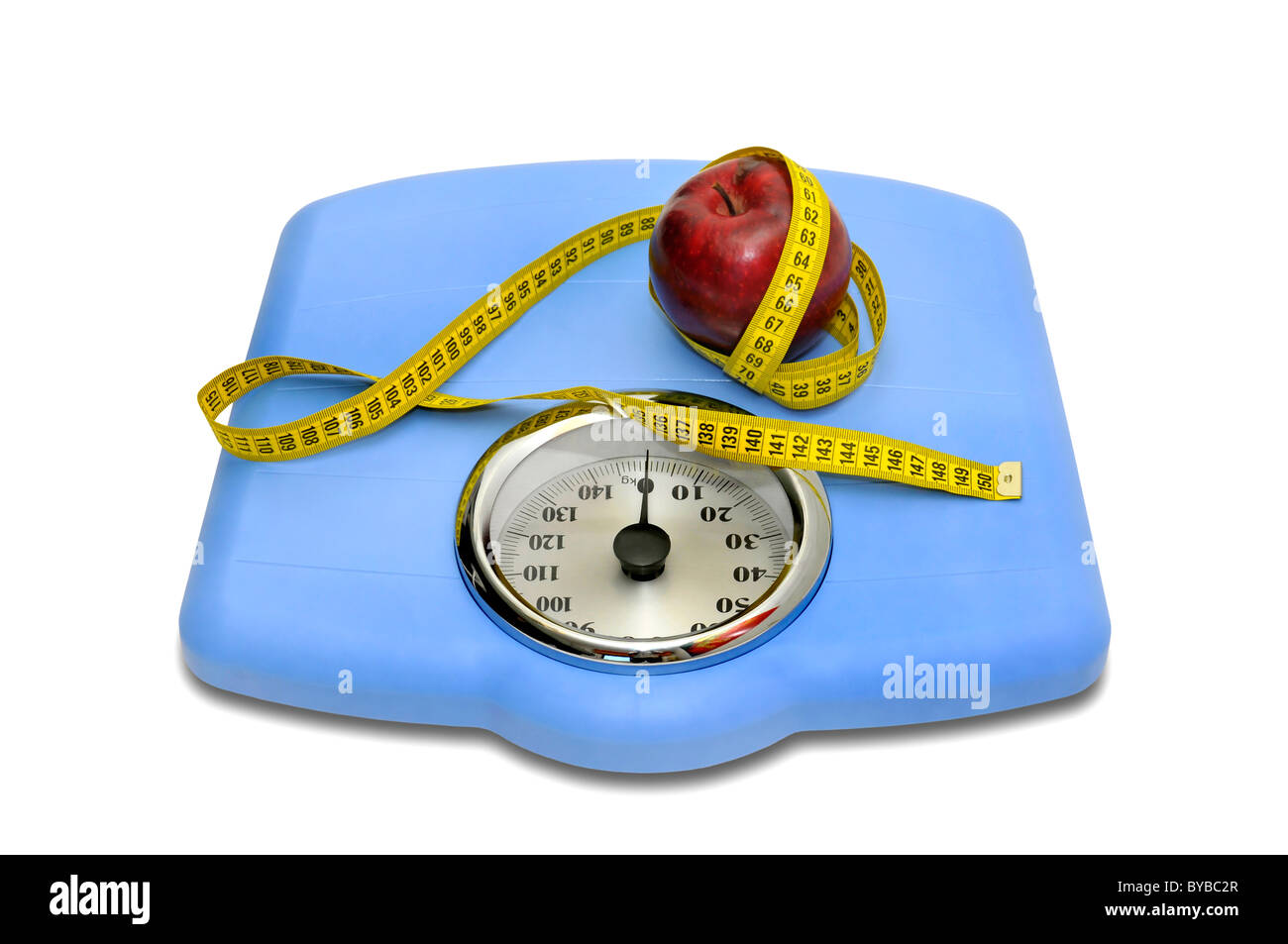 Healthy Food On Balance Scale Stock Photo - Download Image Now - Apple -  Fruit, Balance, Colors - iStock