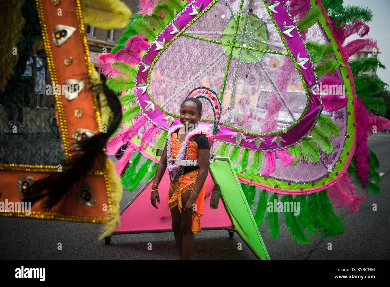 Launched by a large Caribbeanstyle parade with dancers, the DC