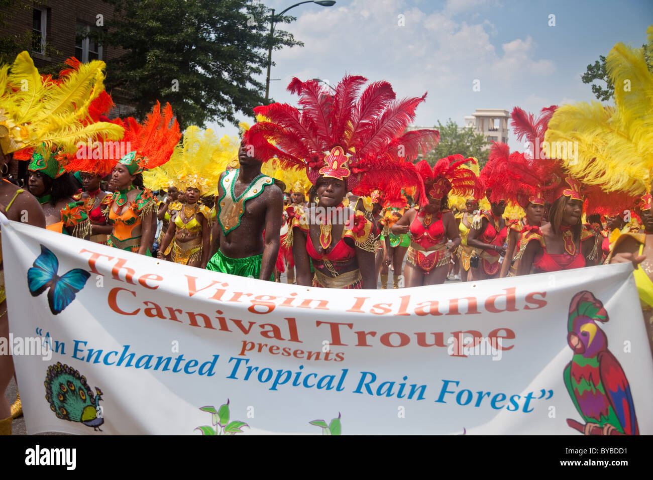 Launched by a large Caribbeanstyle parade, the DC Caribbean Carnival