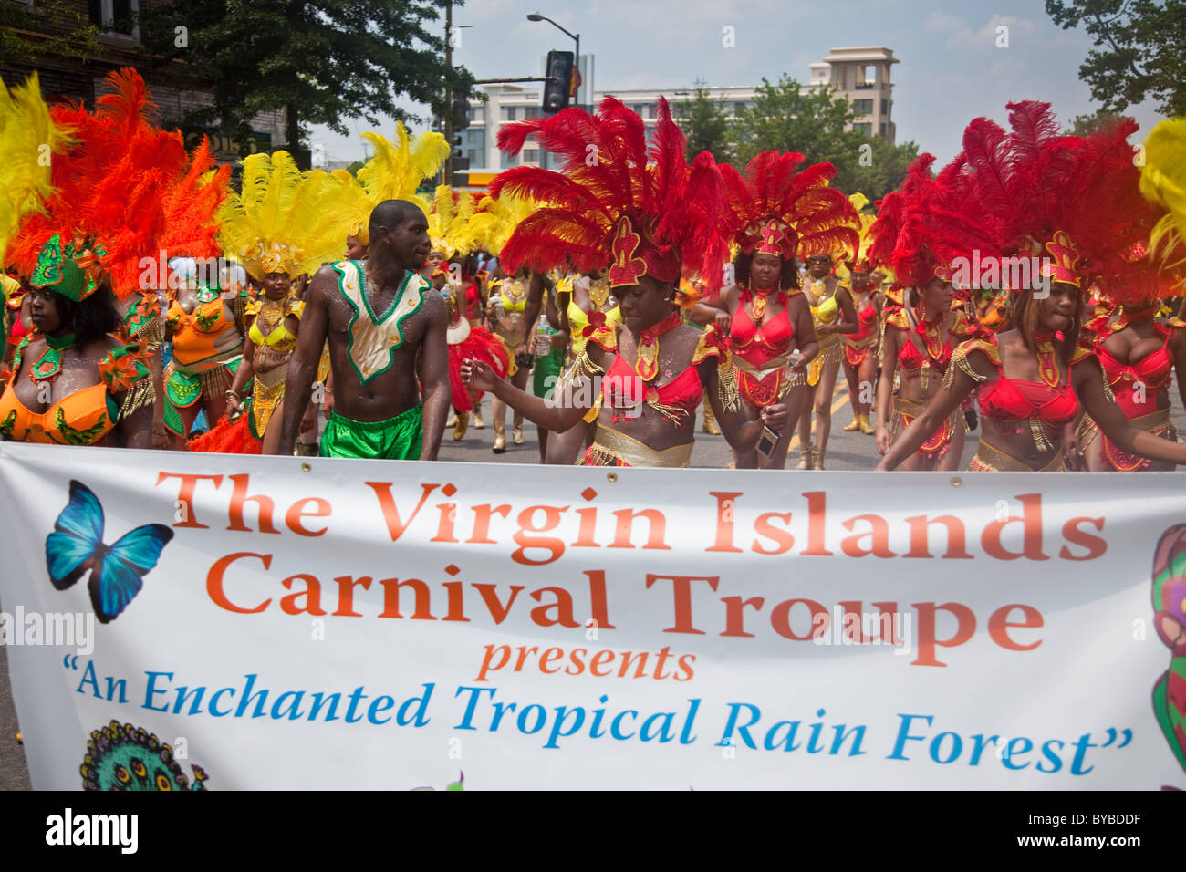 Launched by a large Caribbeanstyle parade, the DC Caribbean Carnival