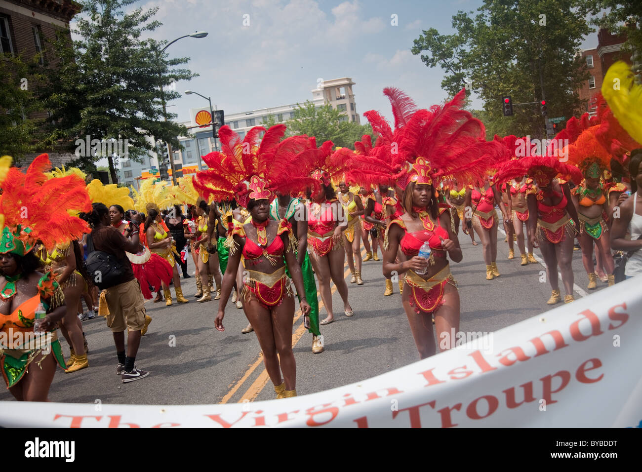 Launched by a large Caribbeanstyle parade, the DC Caribbean Carnival