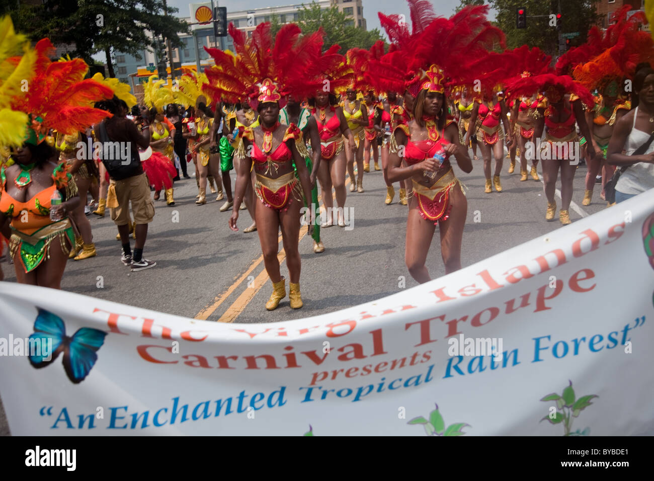 Launched By A Large Caribbean Style Parade The Dc Caribbean Carnival Is Held Annually In 
