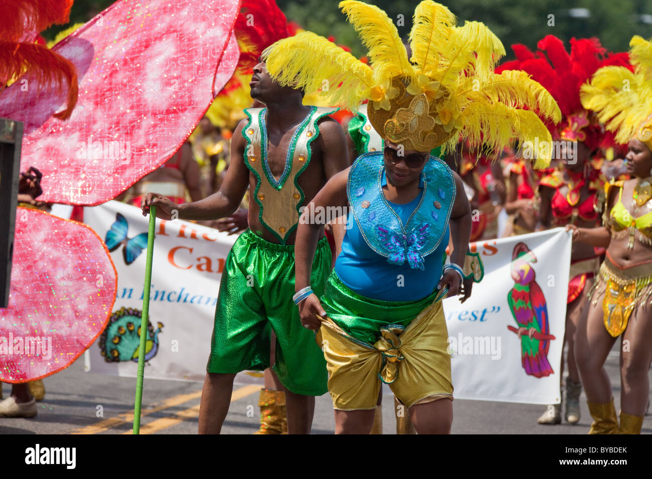 Launched by a large Caribbeanstyle parade, the DC Caribbean Carnival