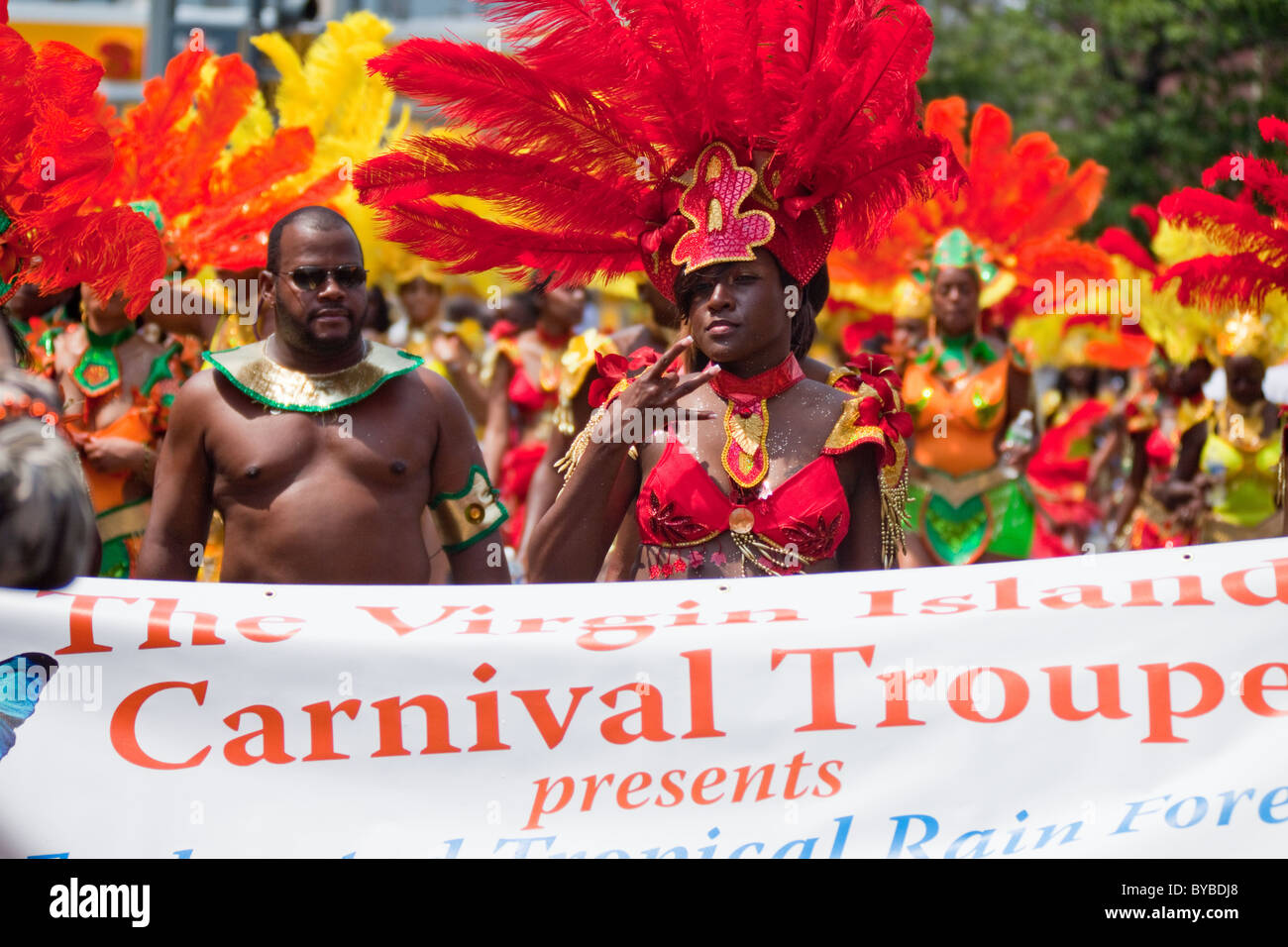 Launched by a large Caribbeanstyle parade, the DC Caribbean Carnival