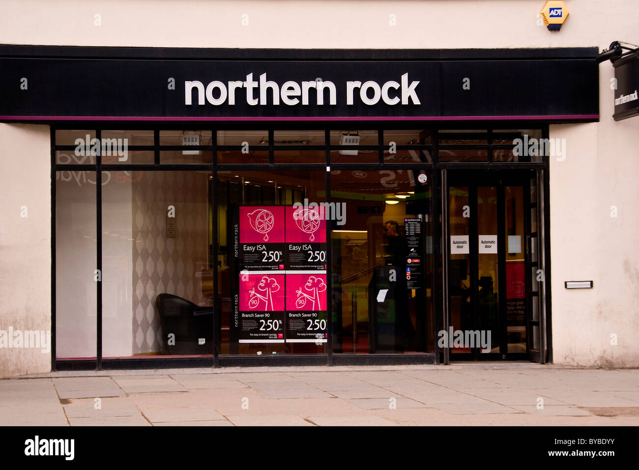 Northern Rock Bank [Building Society] in Dundee,UK Stock Photo