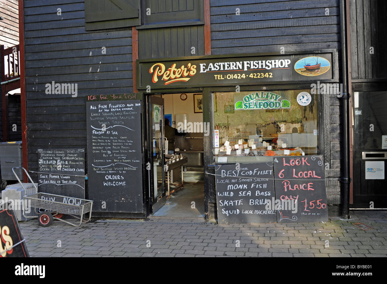 Peters easterm fish shop hires stock photography and images Alamy