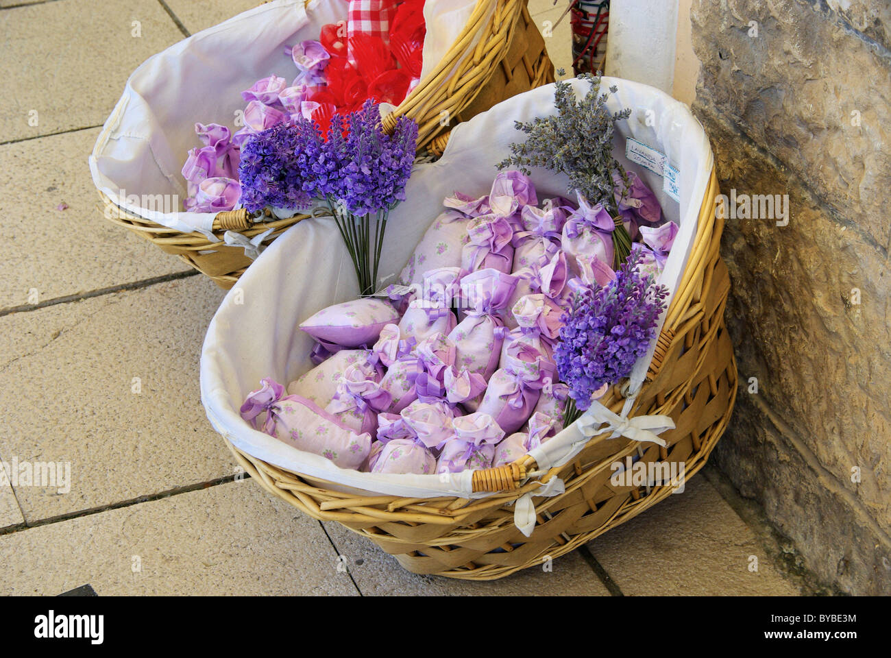 Lavendelsäckchen - lavender little bag 05 Stock Photo