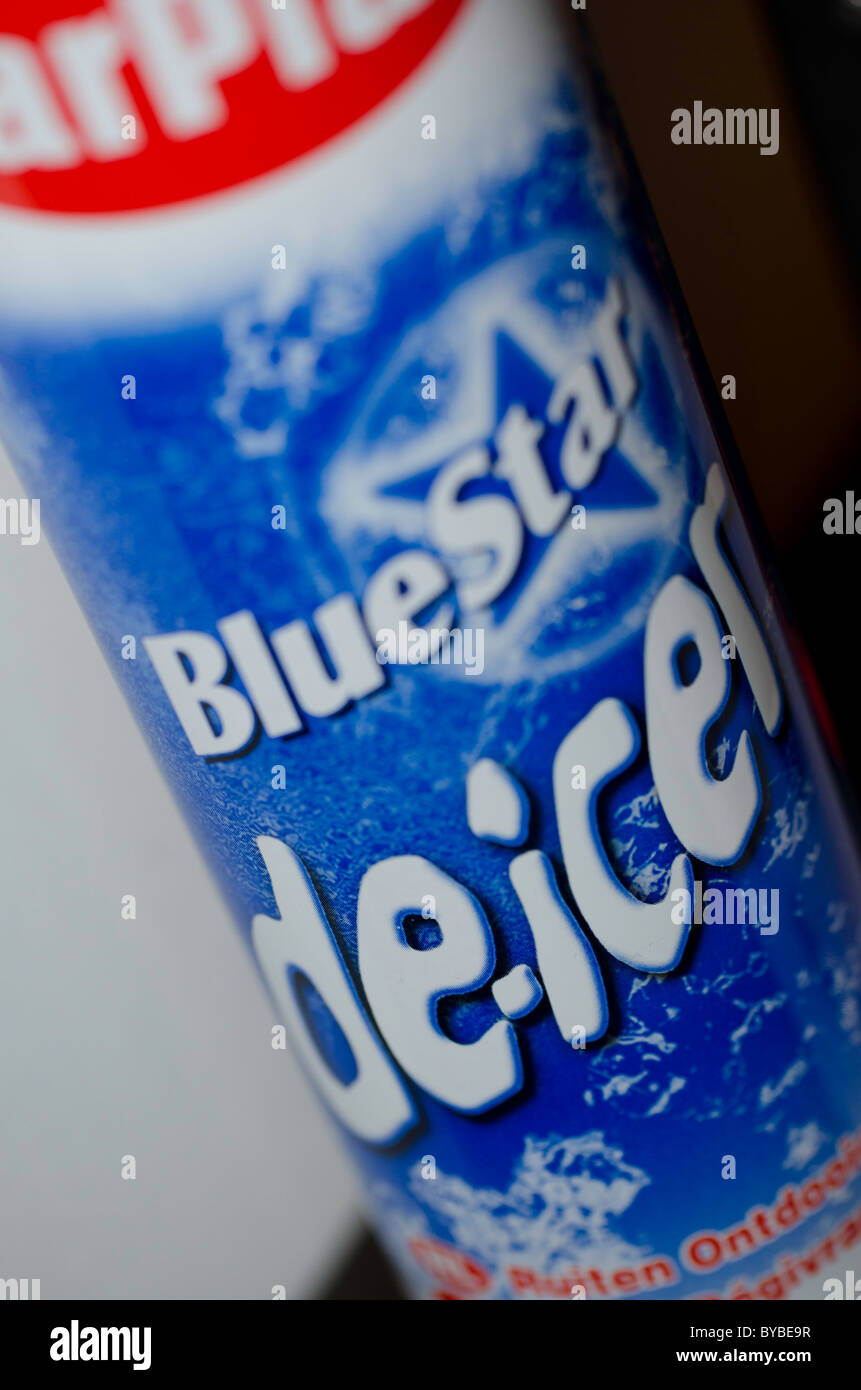 Can of Deicer Stock Photo Alamy