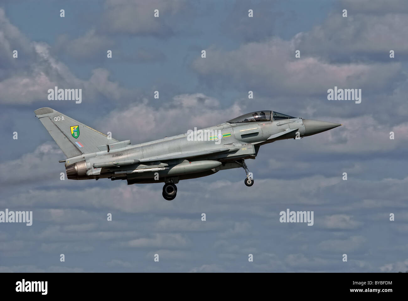 Eurofighter Typhoon F2 Stock Photo