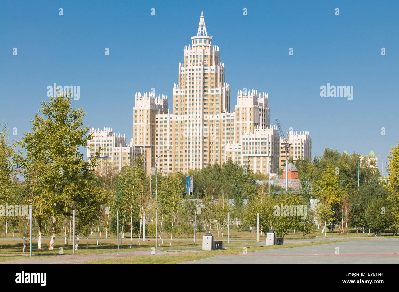 Triumph of Astana building, Astana, Kazakhstan, Central Asia Stock Photo