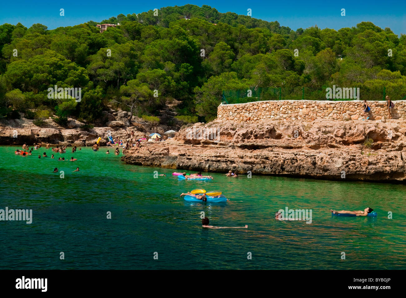 Cala Gracio, Ibiza, Balearic Islands, Spain Stock Photo