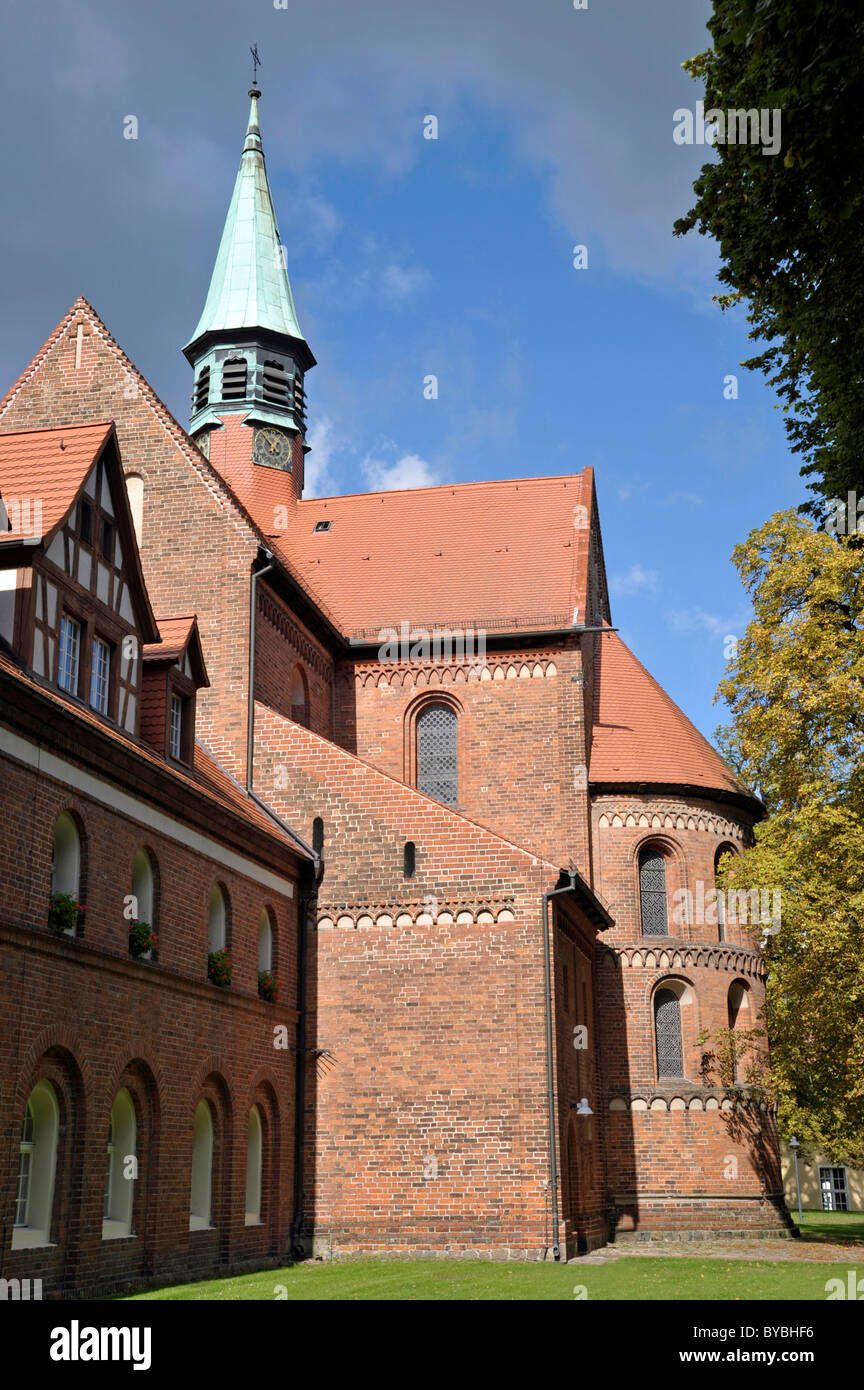 St. Mary's Abbey Church, Lehnin Abbey, Lehnin, Brandenburg, Germany ...