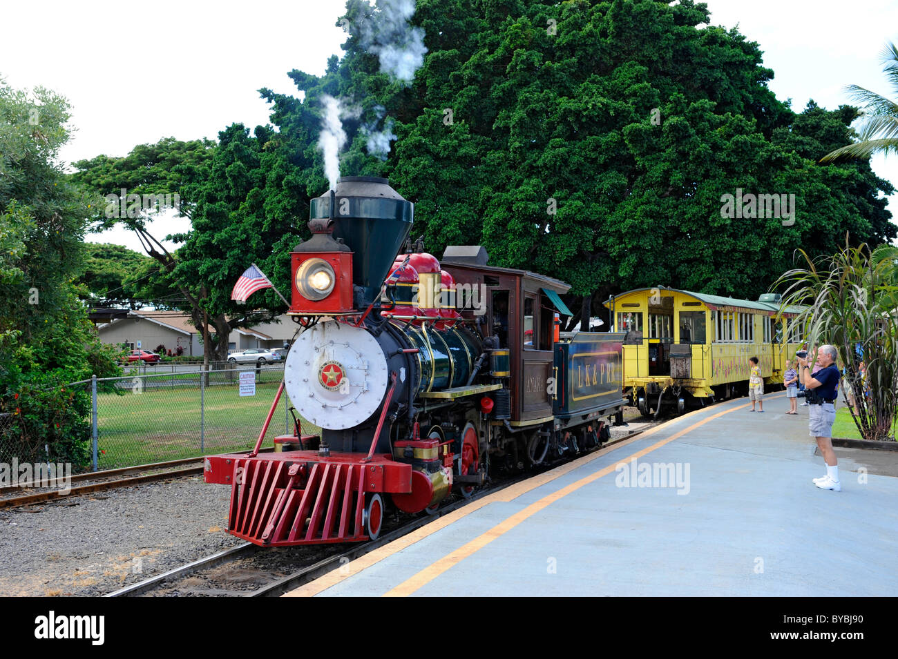 Lahaina sugar cane train maui hires stock photography and images Alamy