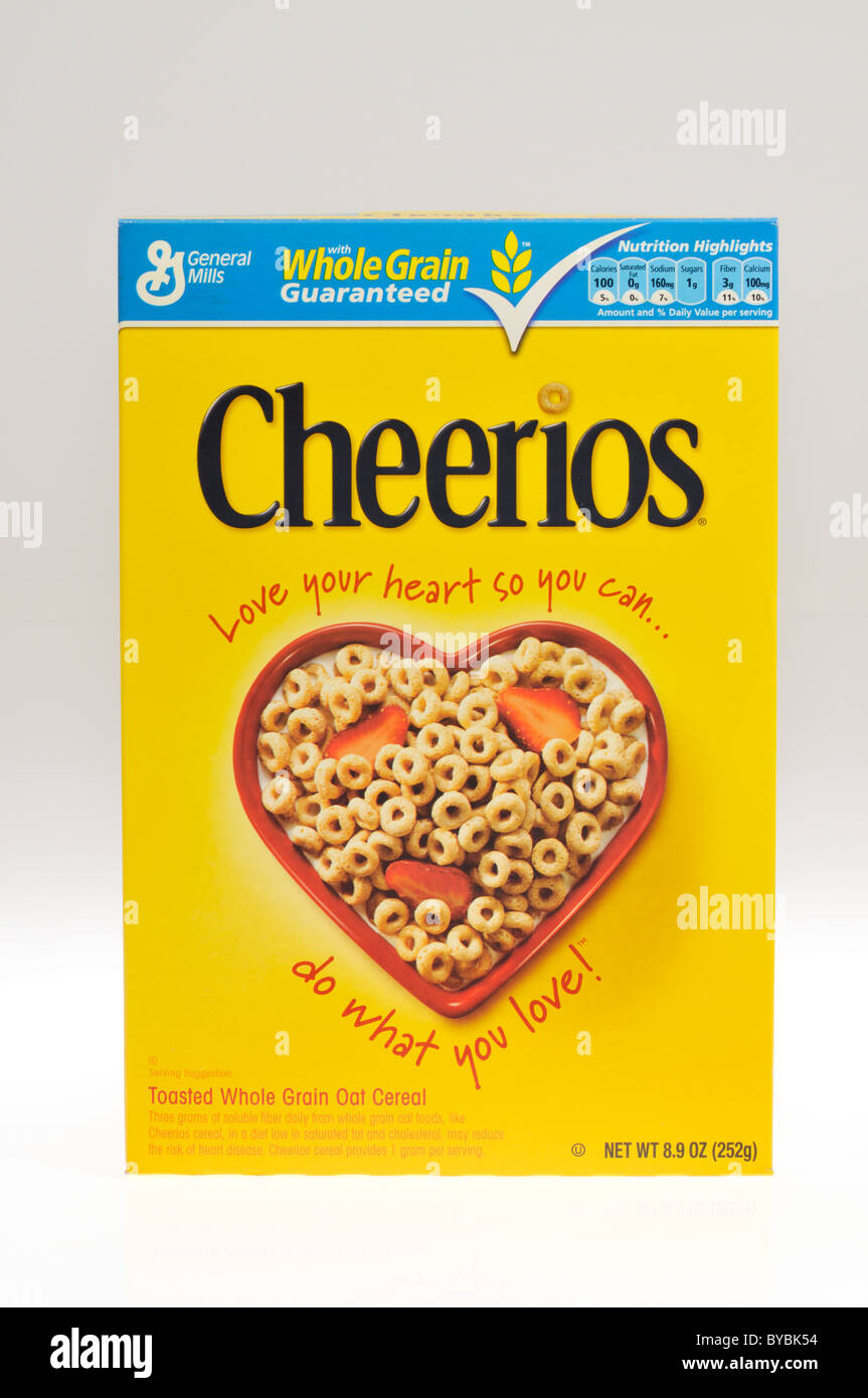Logo Cheerios Cereal Box