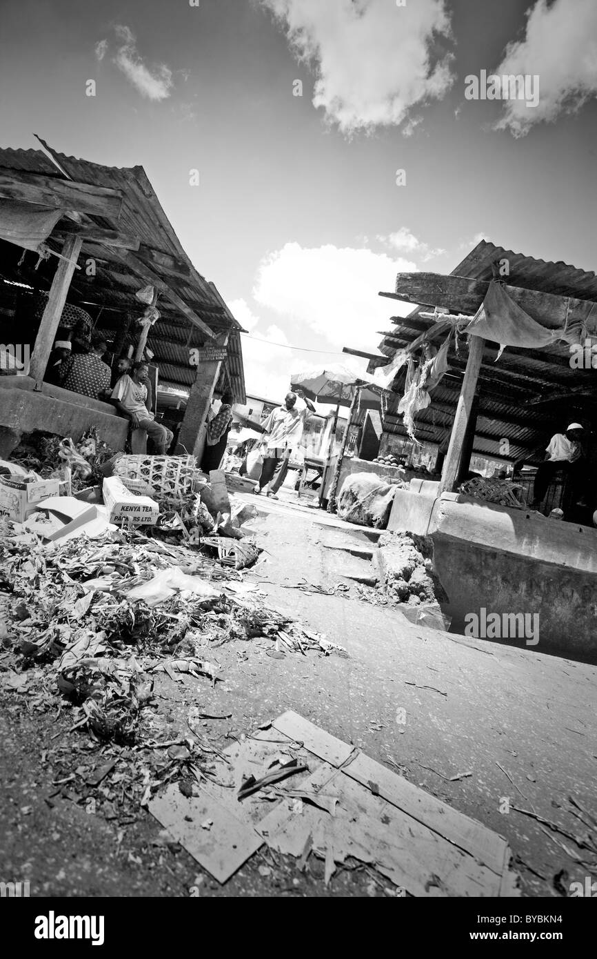 Stonetown; Zanzibar, Tanzania Stock Photo
