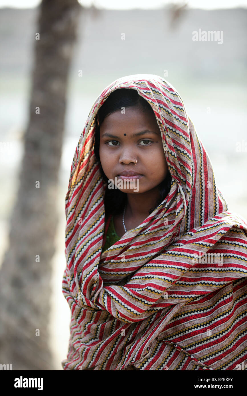 cute girl in South Bangladesh Stock Photo - Alamy