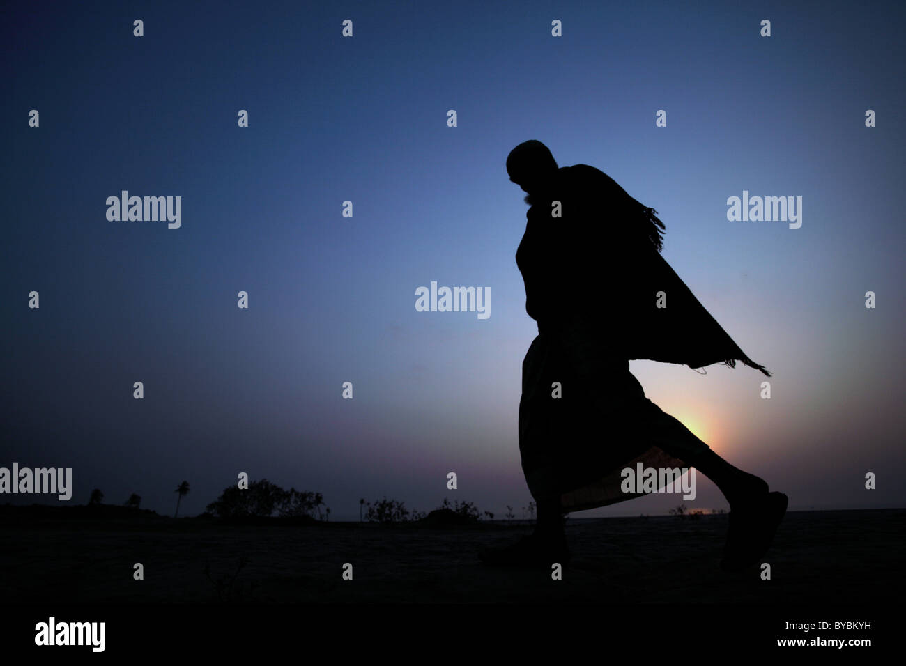 Muslim Man Silhouette High Resolution Stock Photography and Images - Alamy