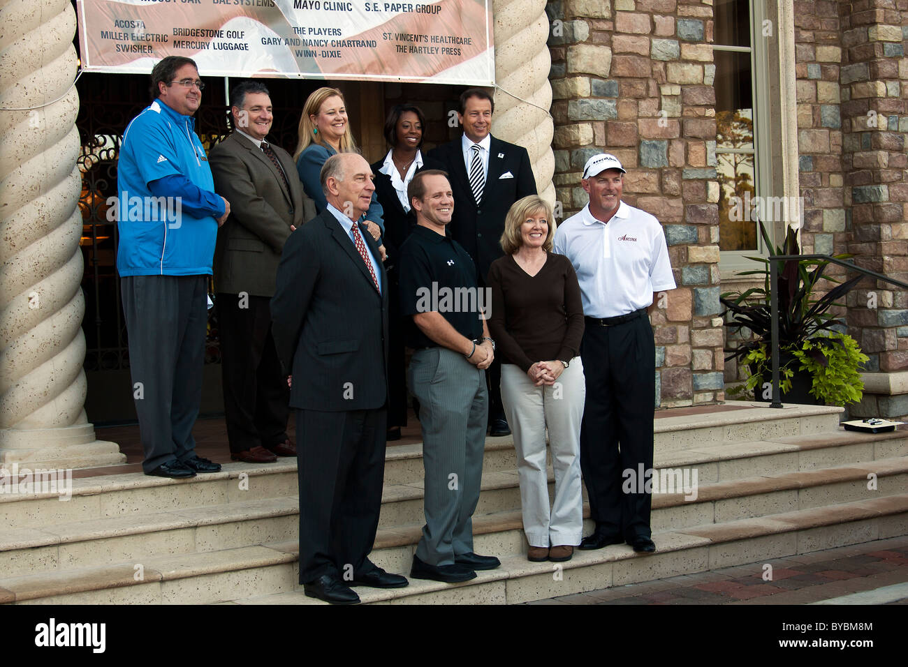 Birdies for the Brave prize give away at the PGA headquarters in Pontra