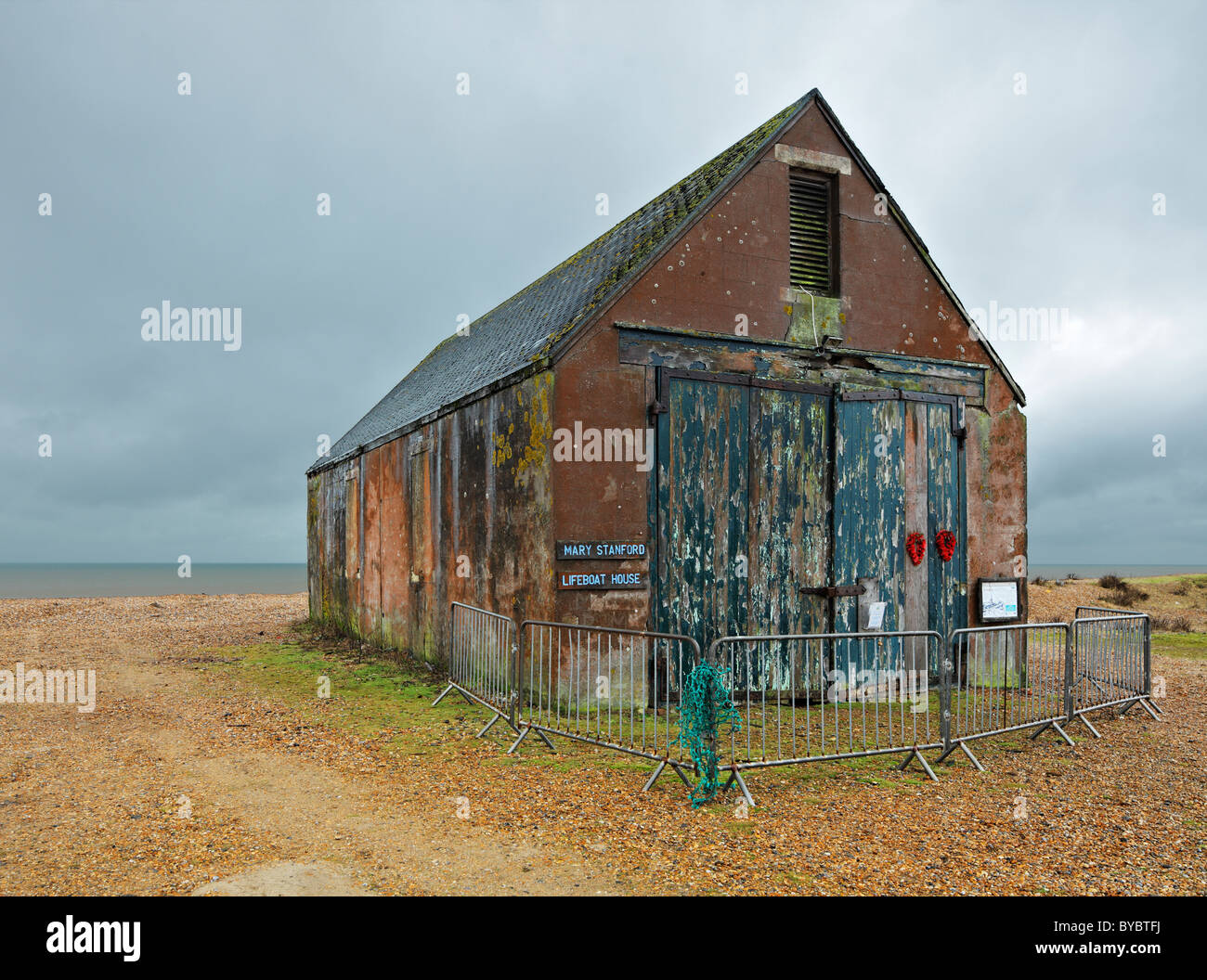 The Mary Stanford Lifeboat House, Winchelsea Stock Photo Alamy
