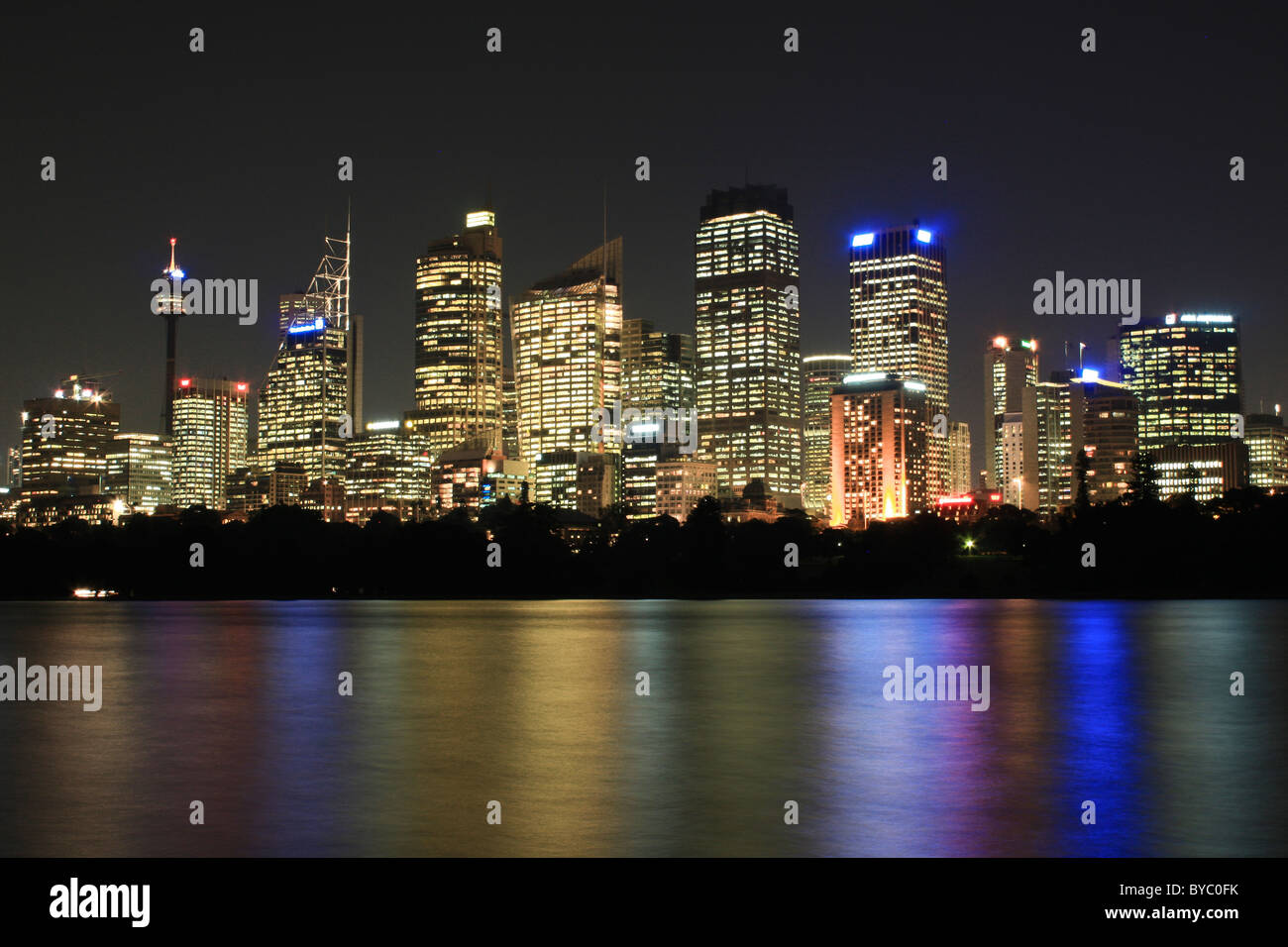 cityscape reflection, Sydney, New South Wales, Australia Stock Photo