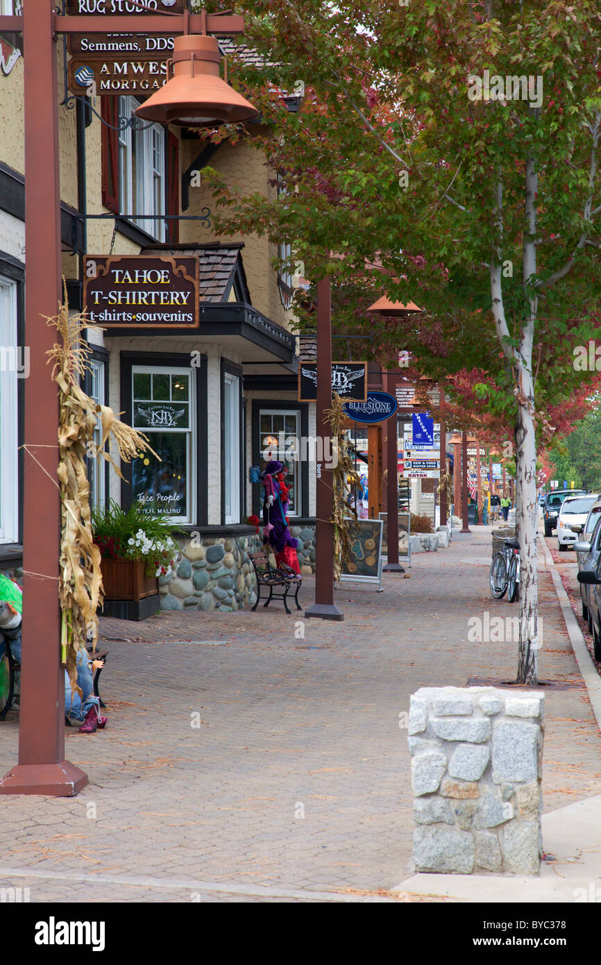 Tahoe City, CA Stock Photo