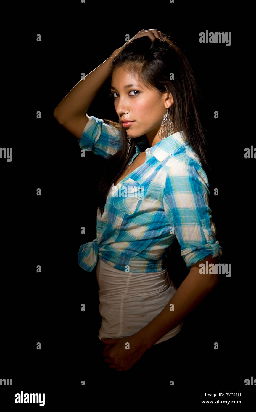 Sultry teen girl hi-res stock photography and images - Alamy
