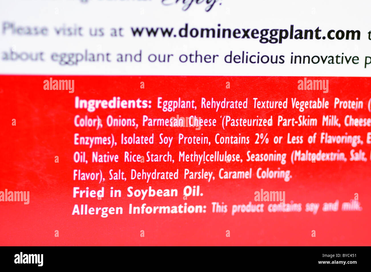 Nutrition Information On Frozen Vegan Food Package Stock Photo Alamy Nutrition Information On Frozen Vegan Food Package Stock Photo Alamy