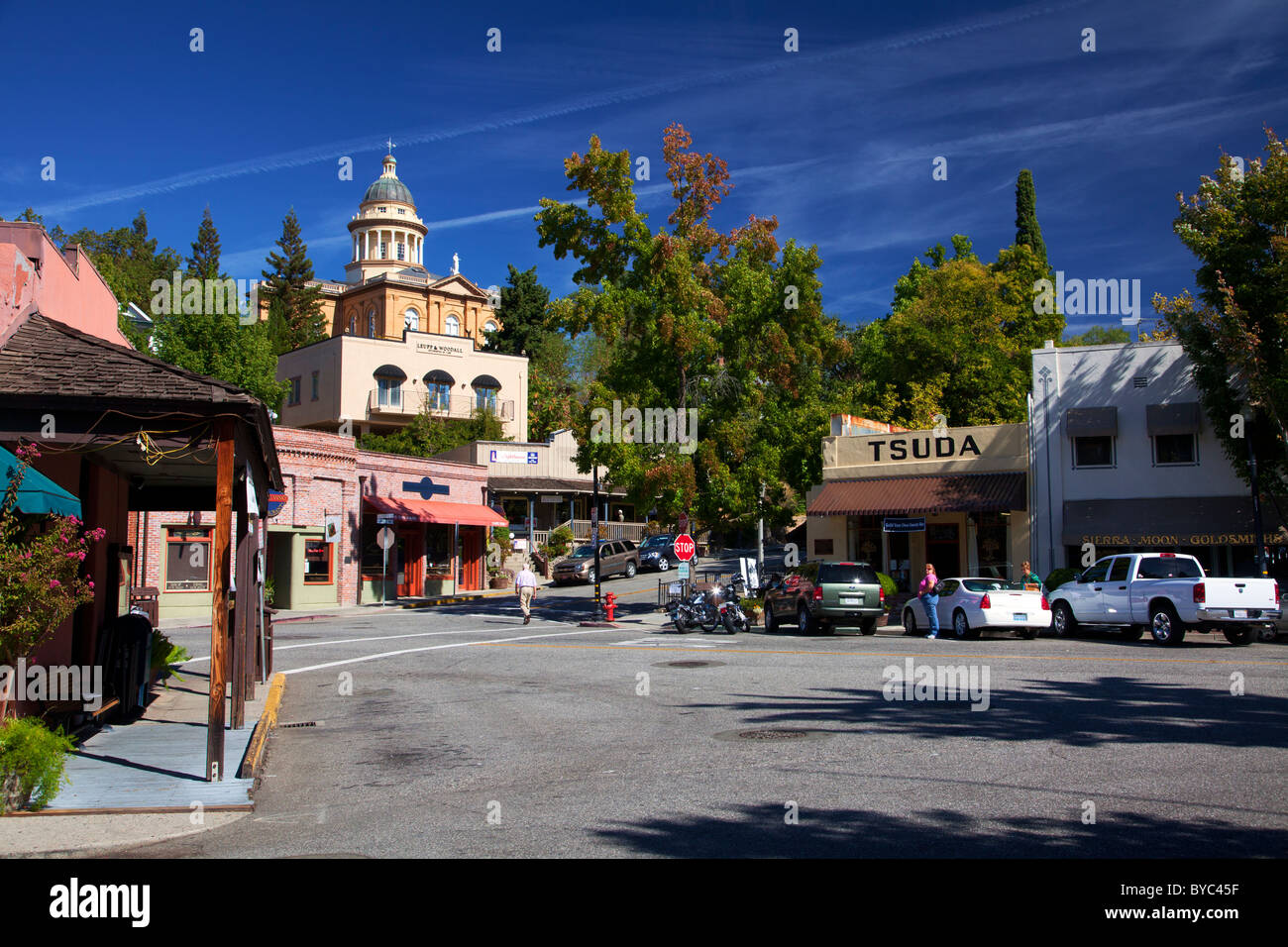 Old town Auburn, California Stock Photo Alamy