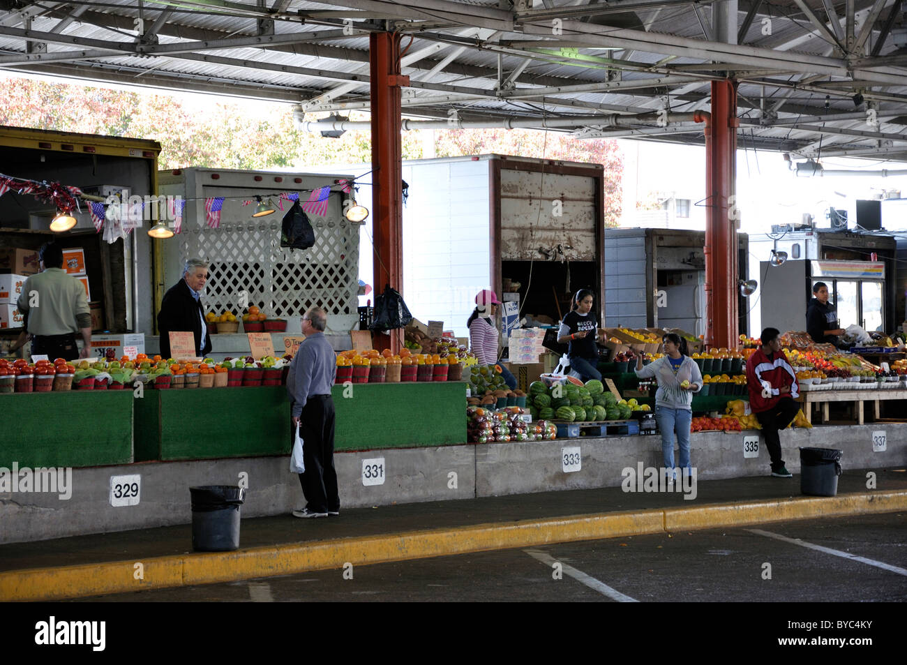 Farmers market, Dallas, Texas, USA Stock Photo Alamy