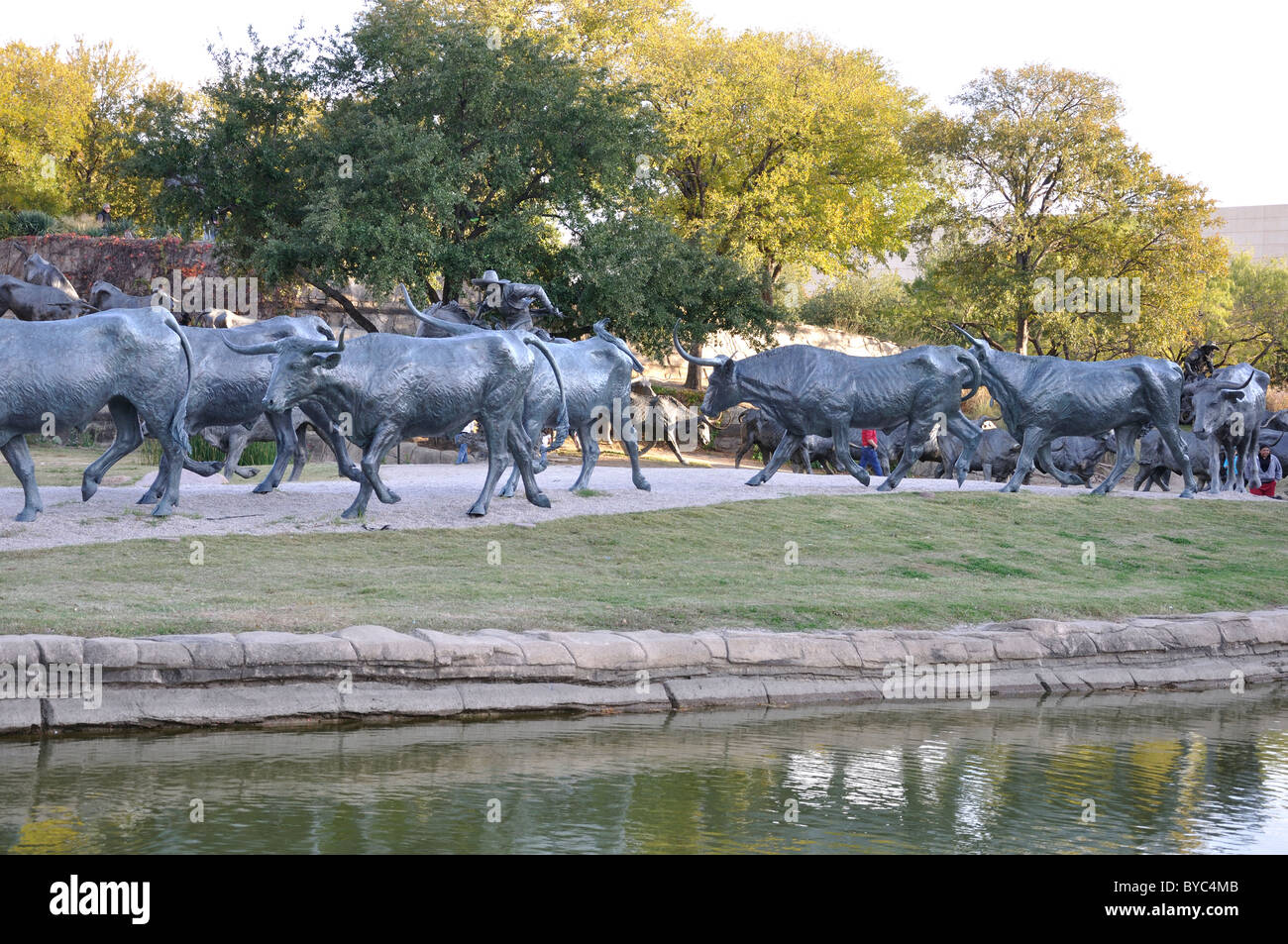 Dallas texas cattle sculptures hires stock photography and images Alamy