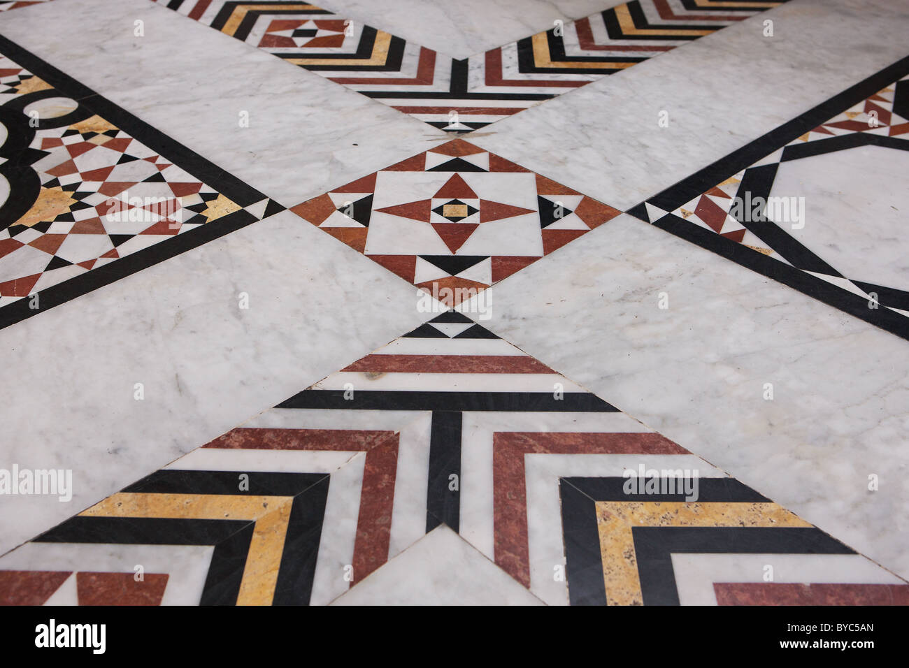 Interior detail of restored traditional courtyard house, Damascus