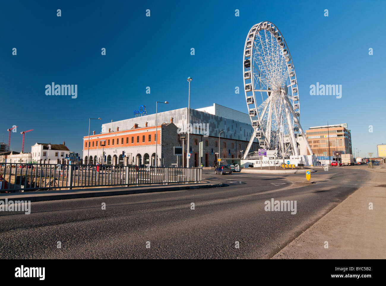 The Dublin Wheel at the Point Village, Dublin, Ireland Stock Photo Alamy