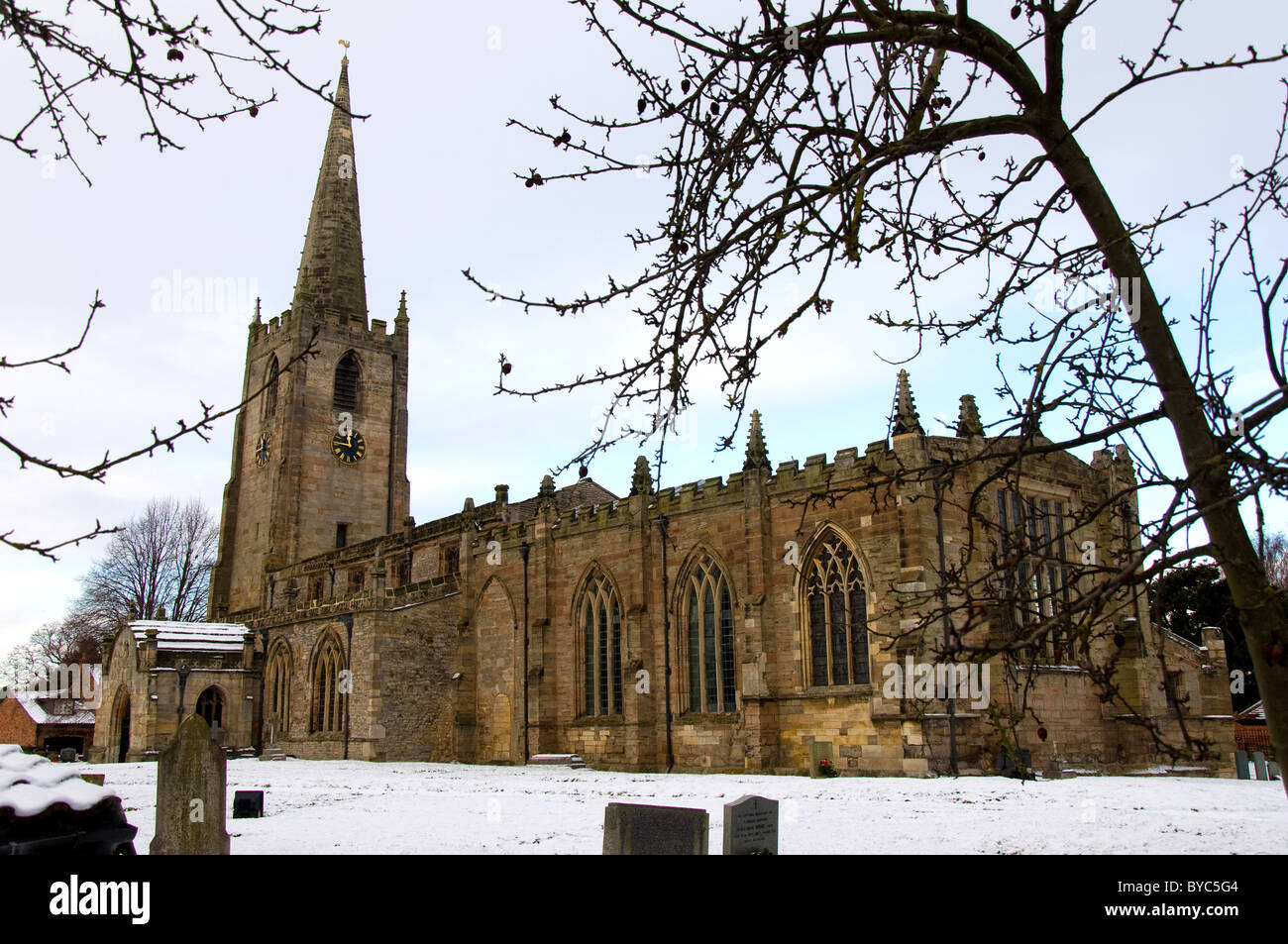 St Mary´s Church, Bunny, Nottingham, England Stock Photo Alamy