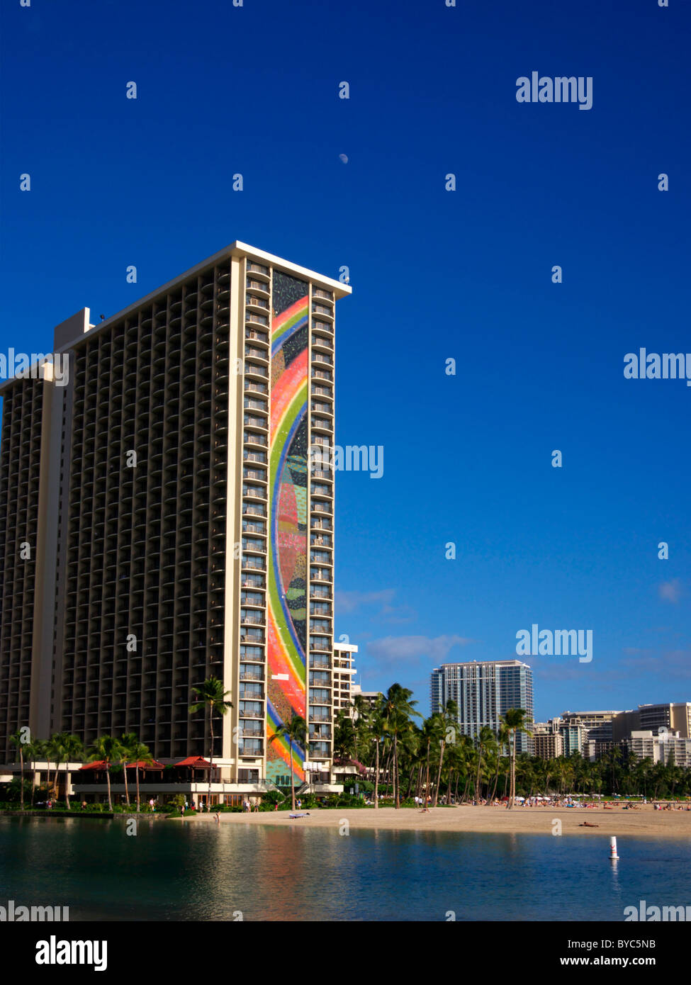 Rainbow tower waikiki hilton hotel hires stock photography and images
