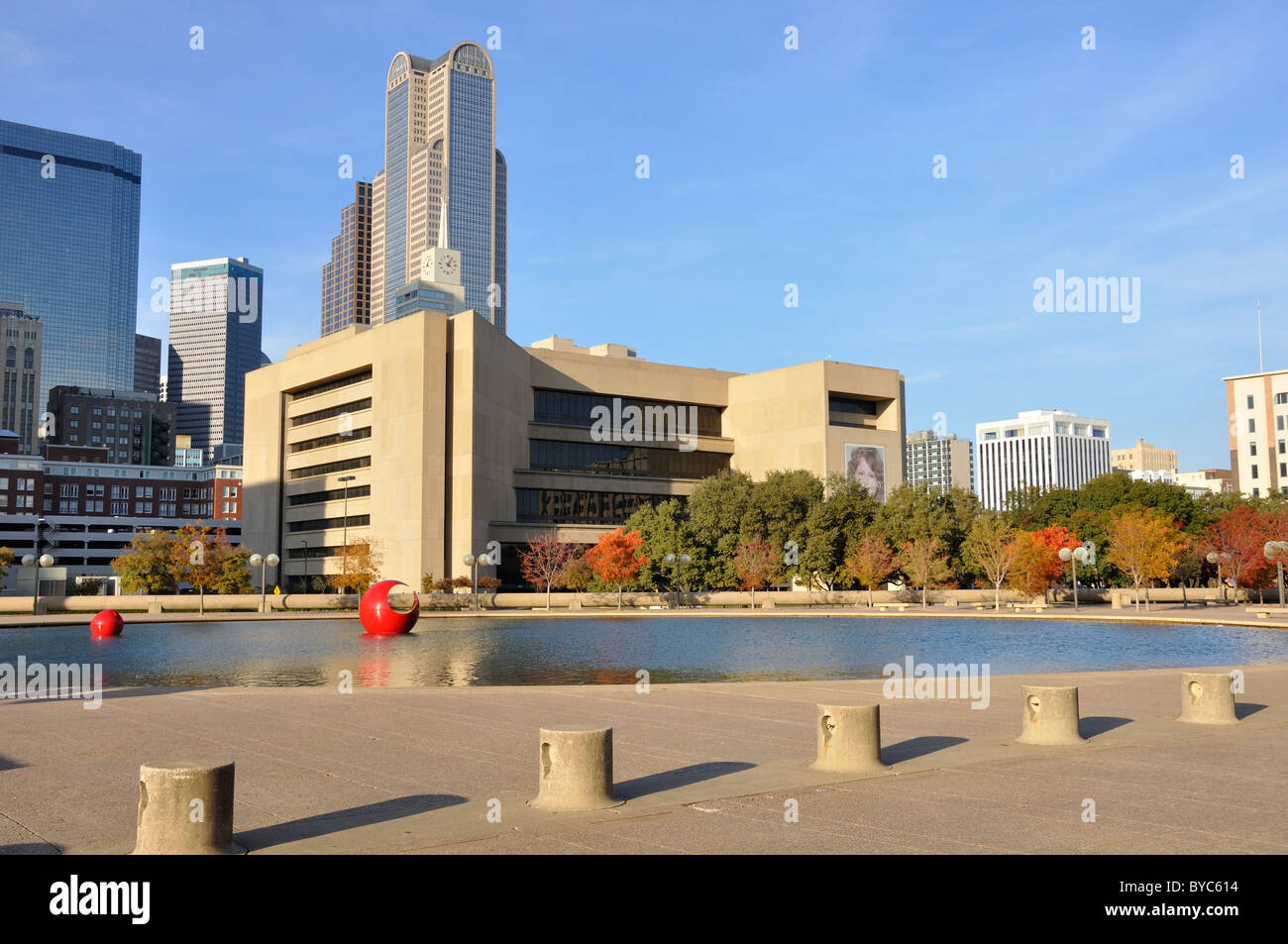 J. Erik Jonsson Central Library, Dallas, Texas, USA Stock Photo Alamy